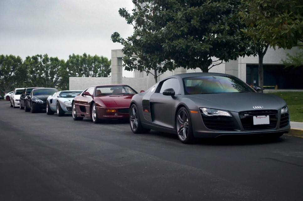 Cars & Coffee Irvine Lineup 2013 Axion23