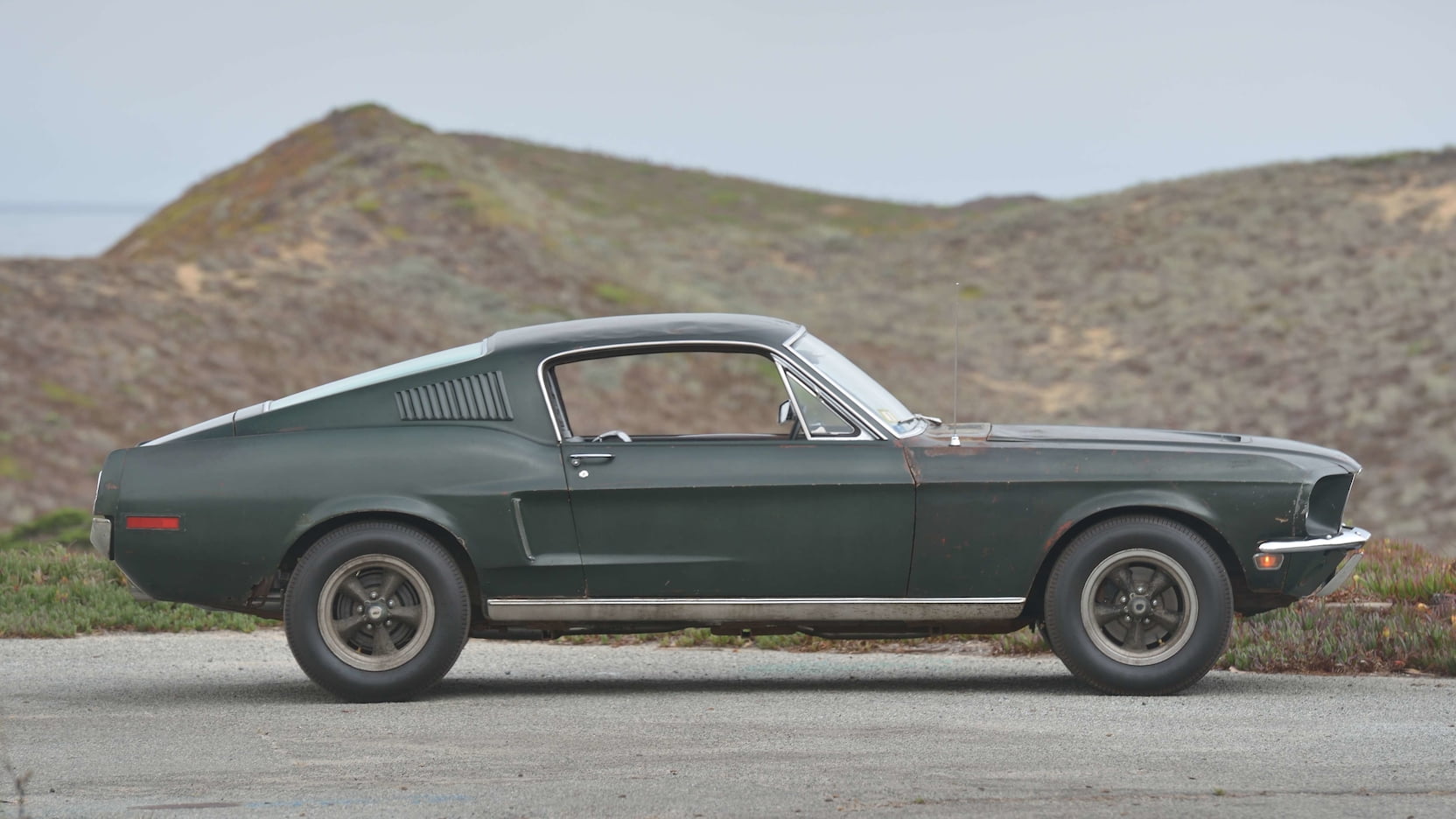 1968 Ford Mustang GT 390 Fastback Bullitt Steve McQueen $3.74-million Mecum Kissimmee
