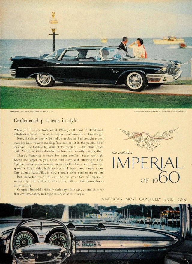 1960 Imperial Print Ad