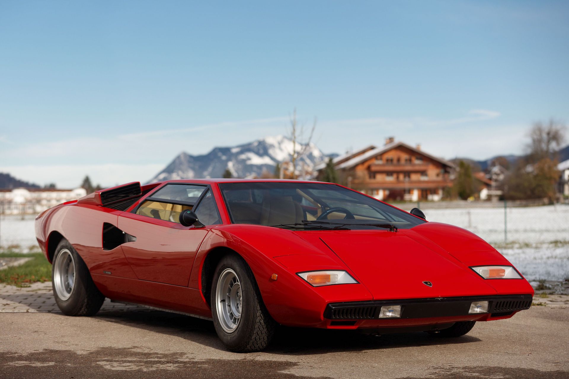 1977 Lamborghini Countach LP400 Periscopio Rod Stewart