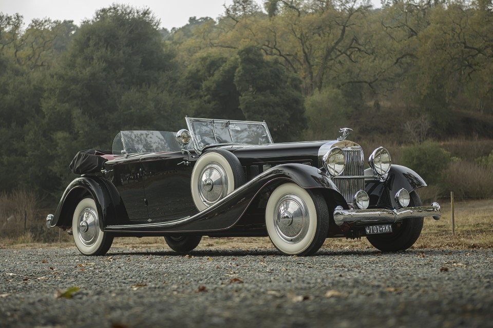 1932 Hispano Suiza J12 Dual Cowl Phaeton 