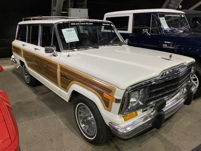 8,000-mile Jeep Grand Wagoneer Barrett-Jackson Scottsdale 2020