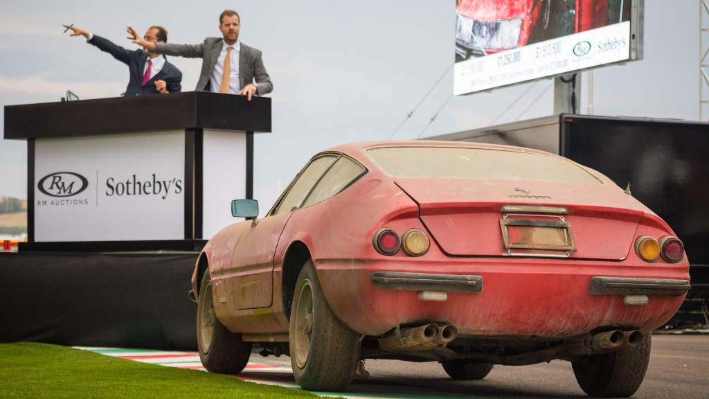 RM Sotheby's Ferrari 365 Daytona Barn Find