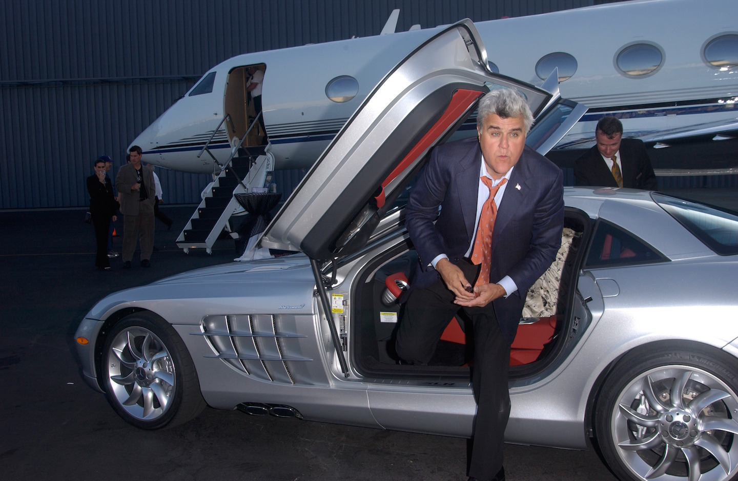 Jay Leno Mercedes McLaren