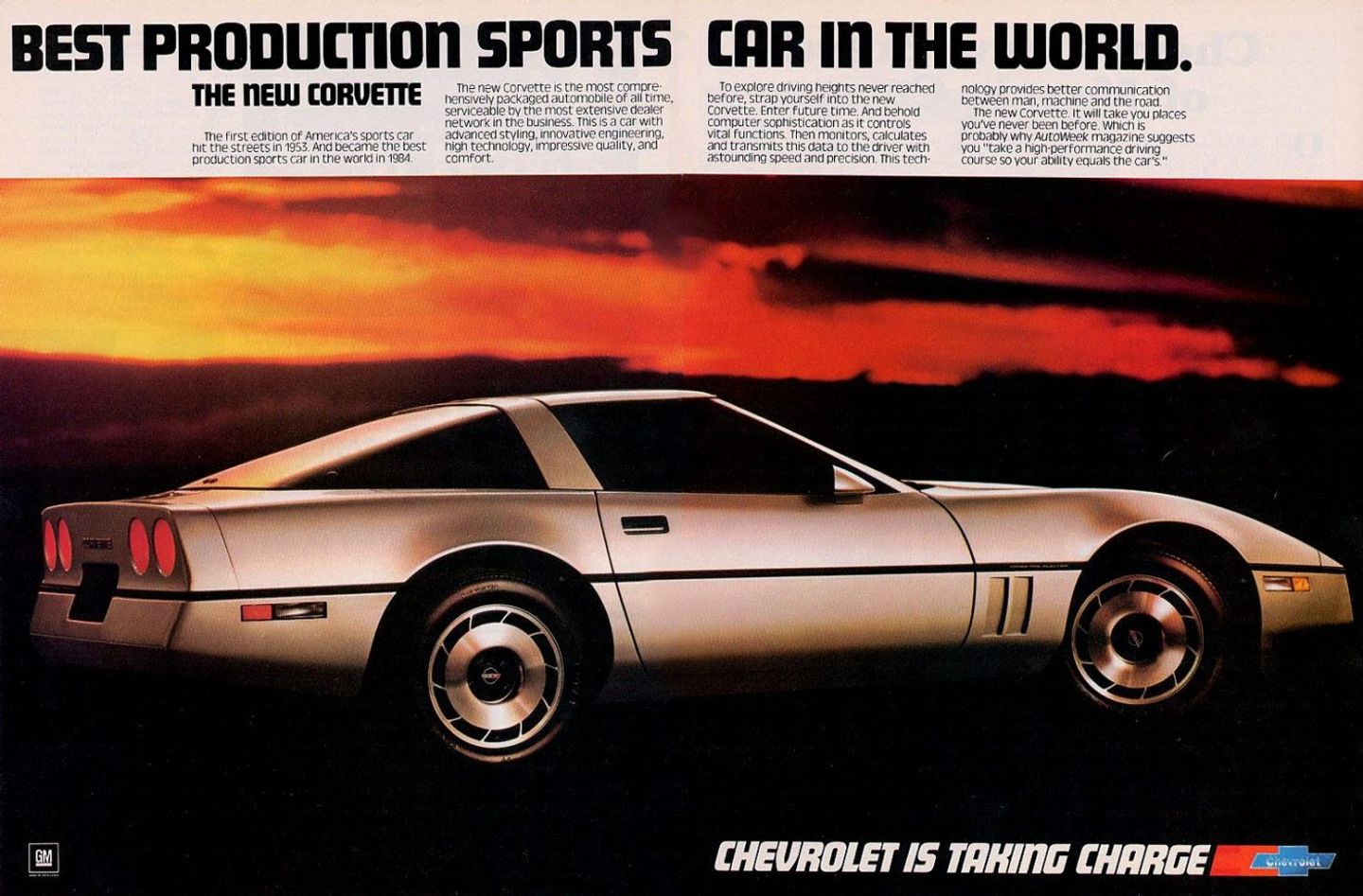 1984 Chevrolet Print Ad