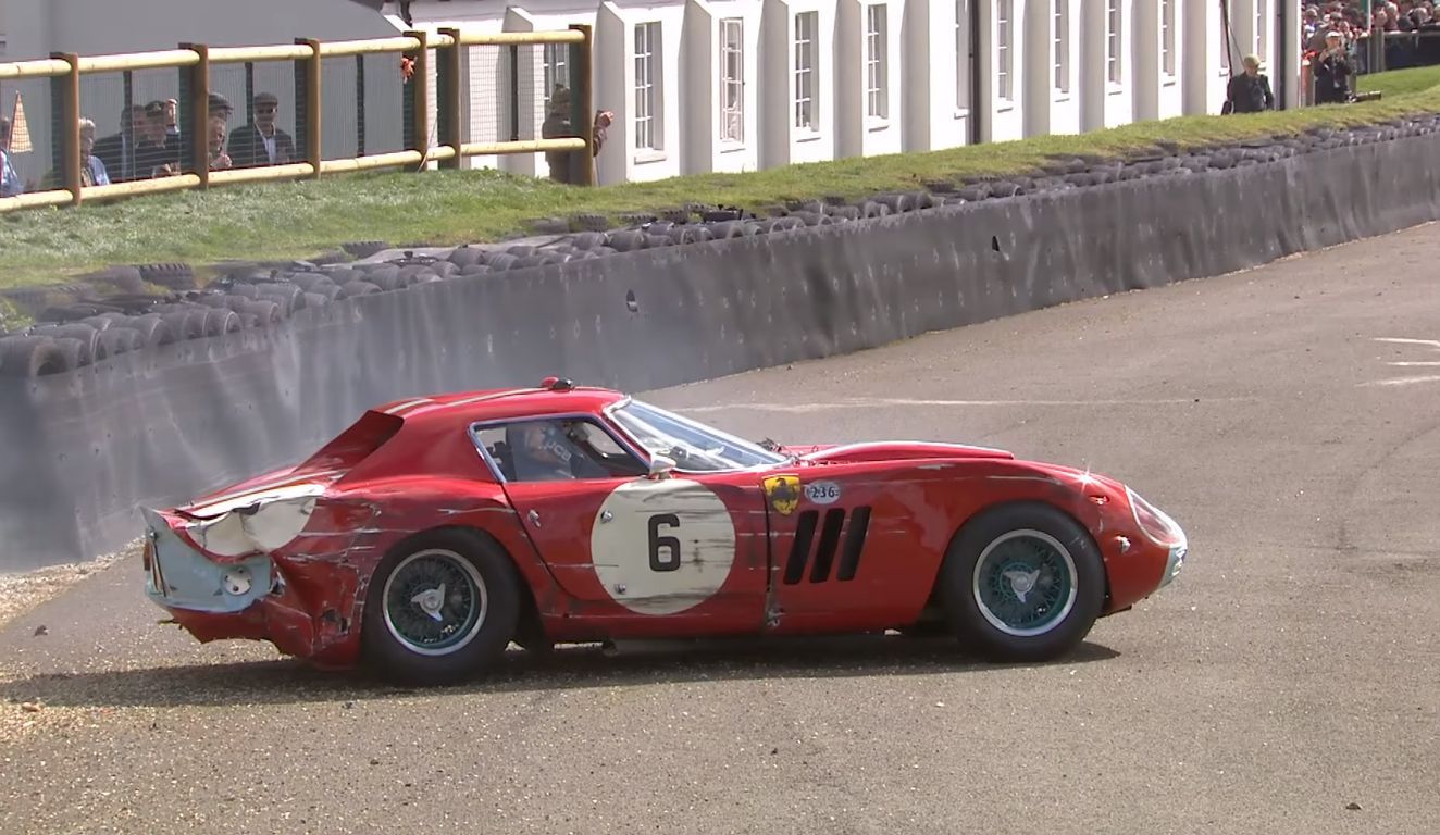 Ferrari 250 GTO Wreck Goodwood