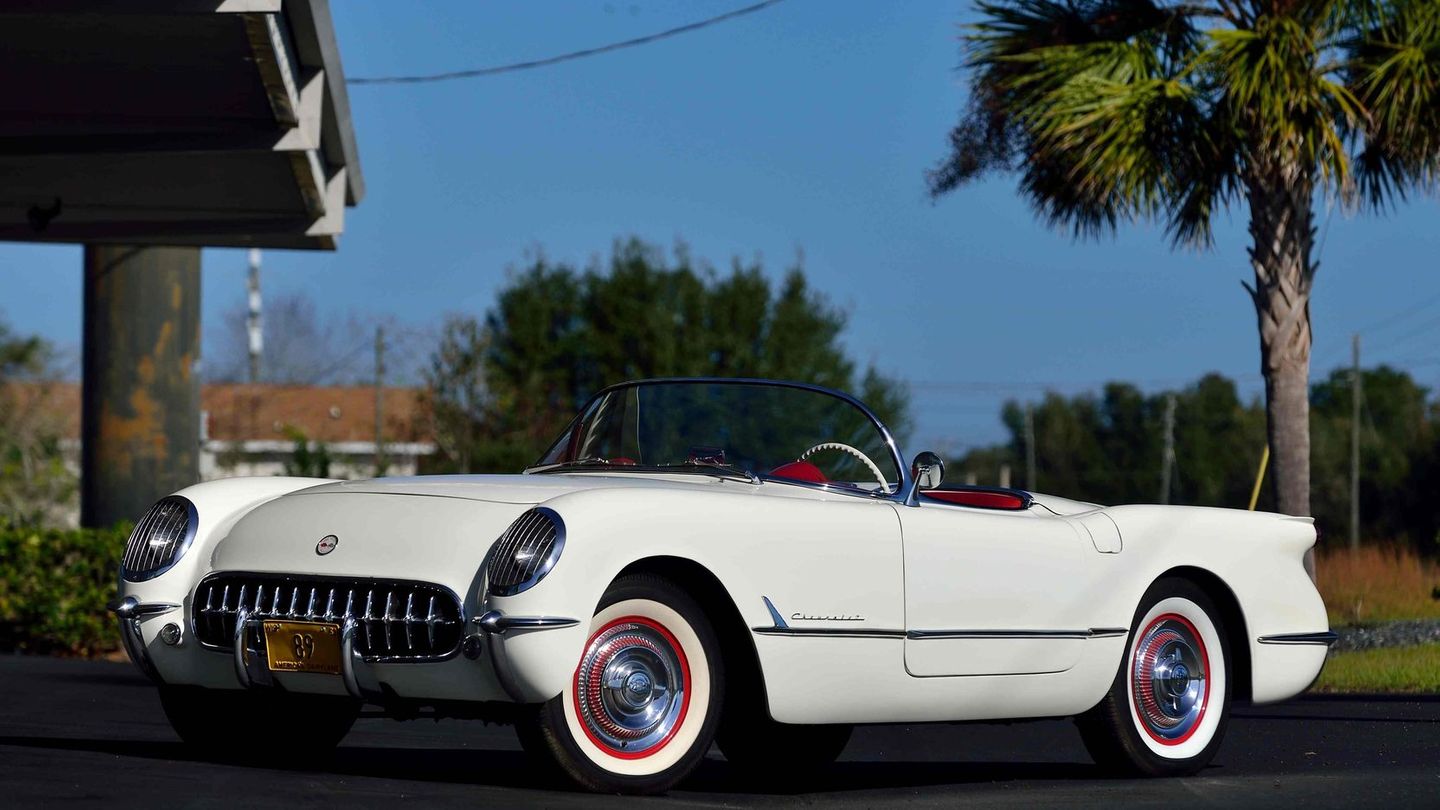 Chevrolet Corvette C1 Blue Flame 