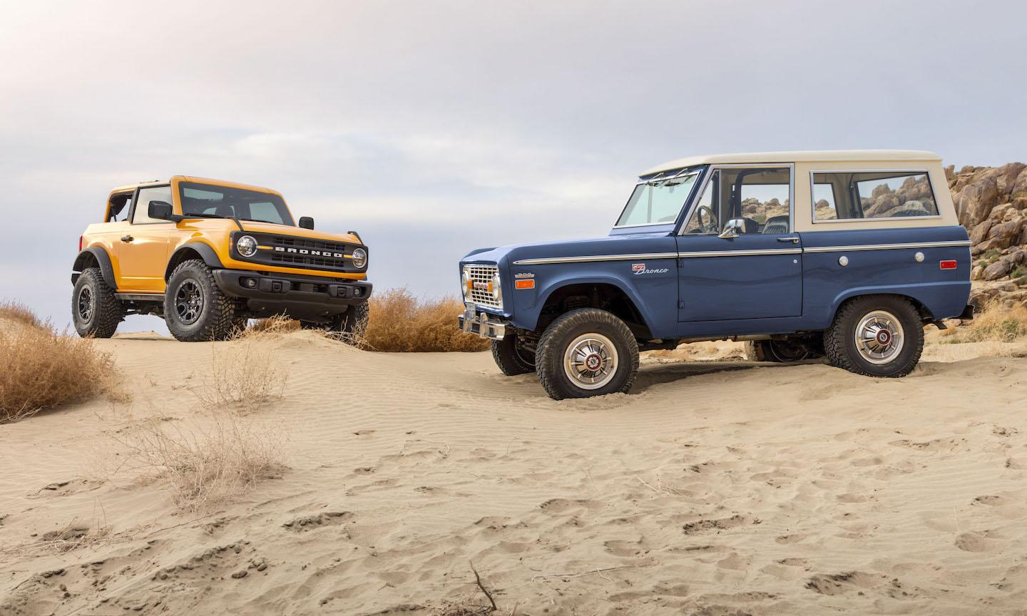 first-generation Ford Bronco, sixth-generation Ford Bronco, new Bronco, new Ford Bronco, Bronco, Bronco II