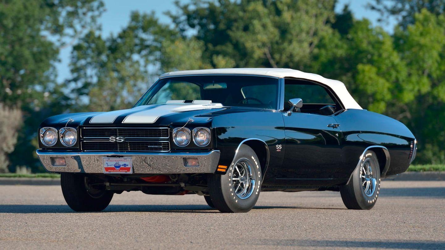 1970 CHEVROLET CHEVELLE LS6 CONVERTIBLE