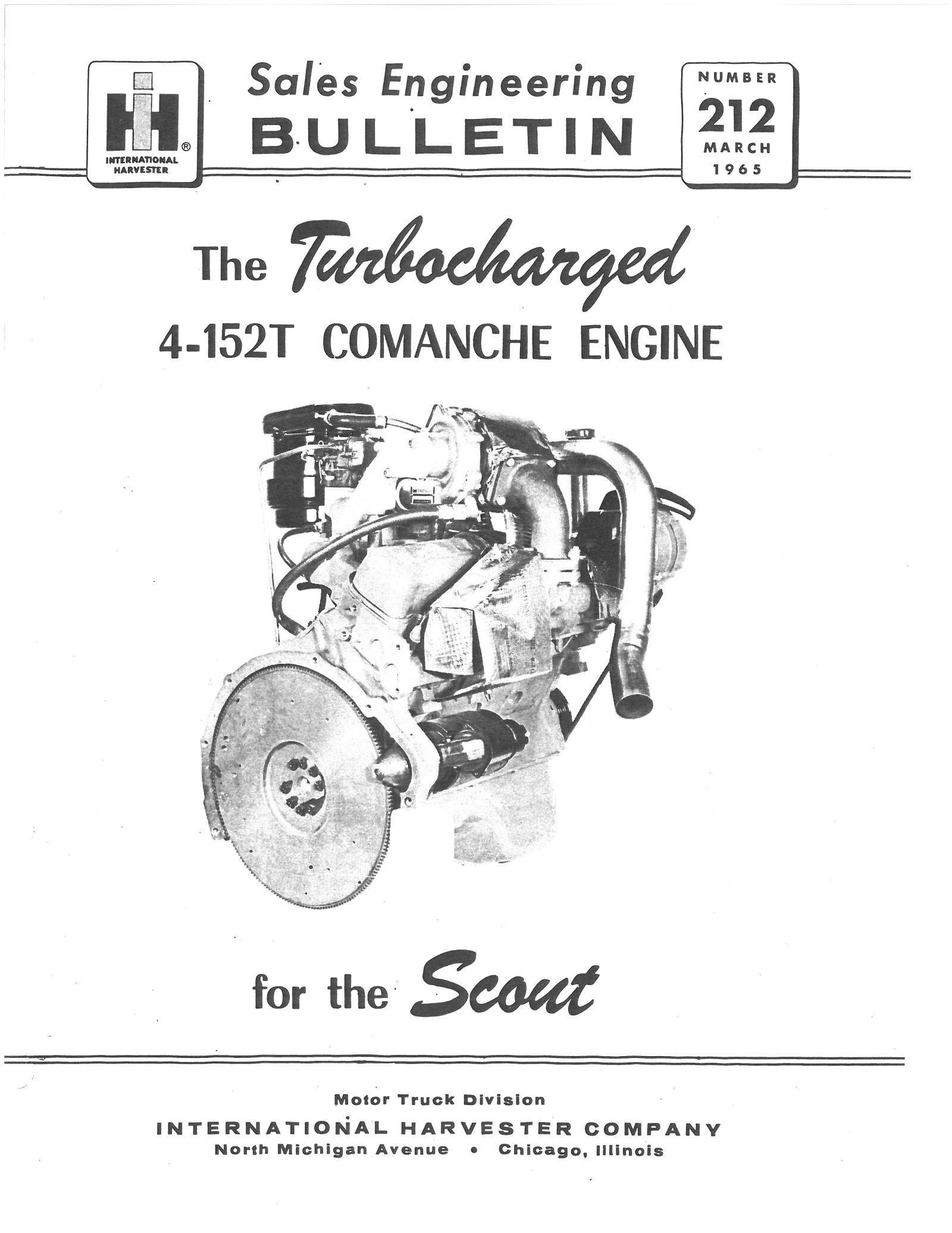 International Harvester Scout Comanche Turbo