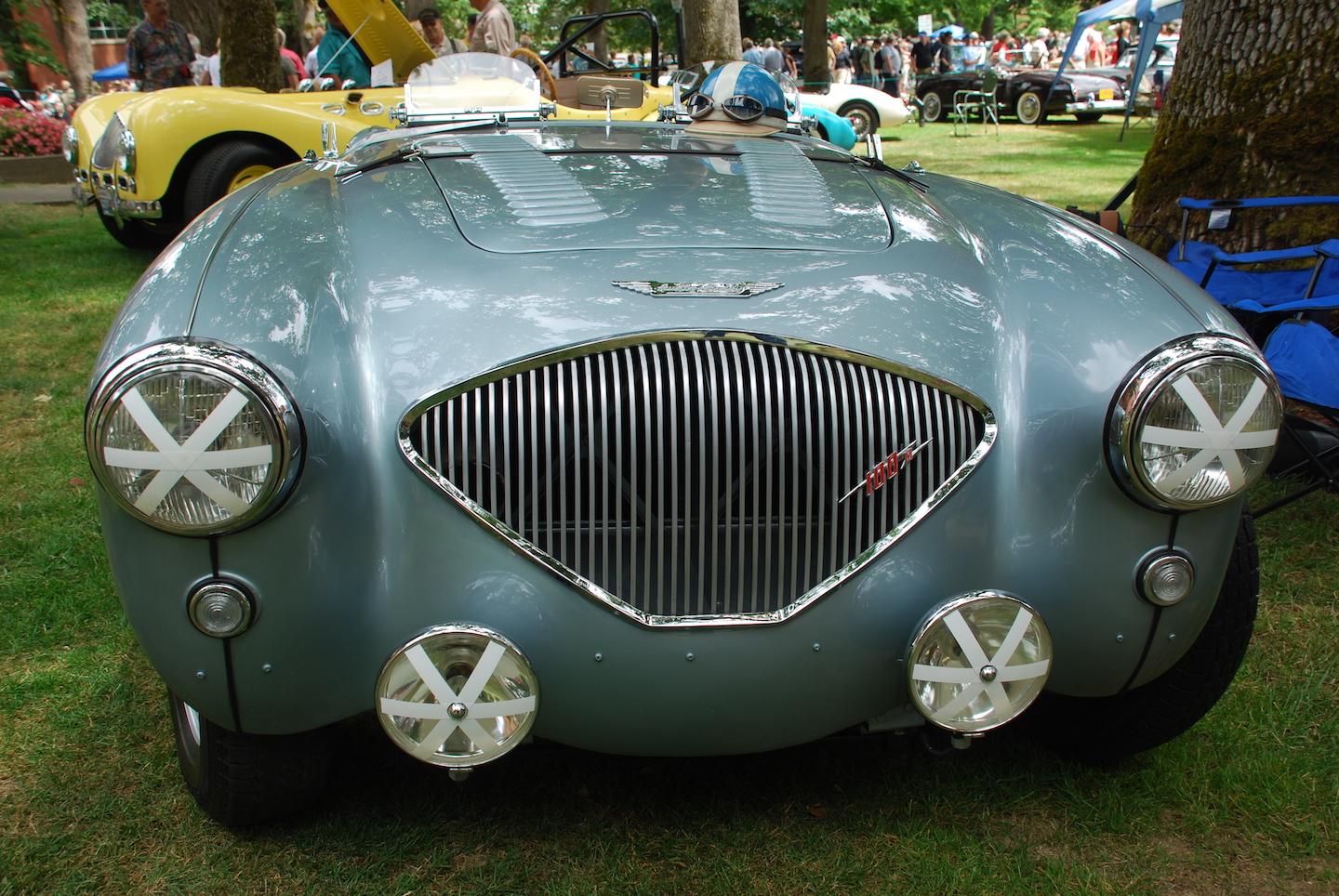 1956 Austin-Healey BN2, in 100M trim 