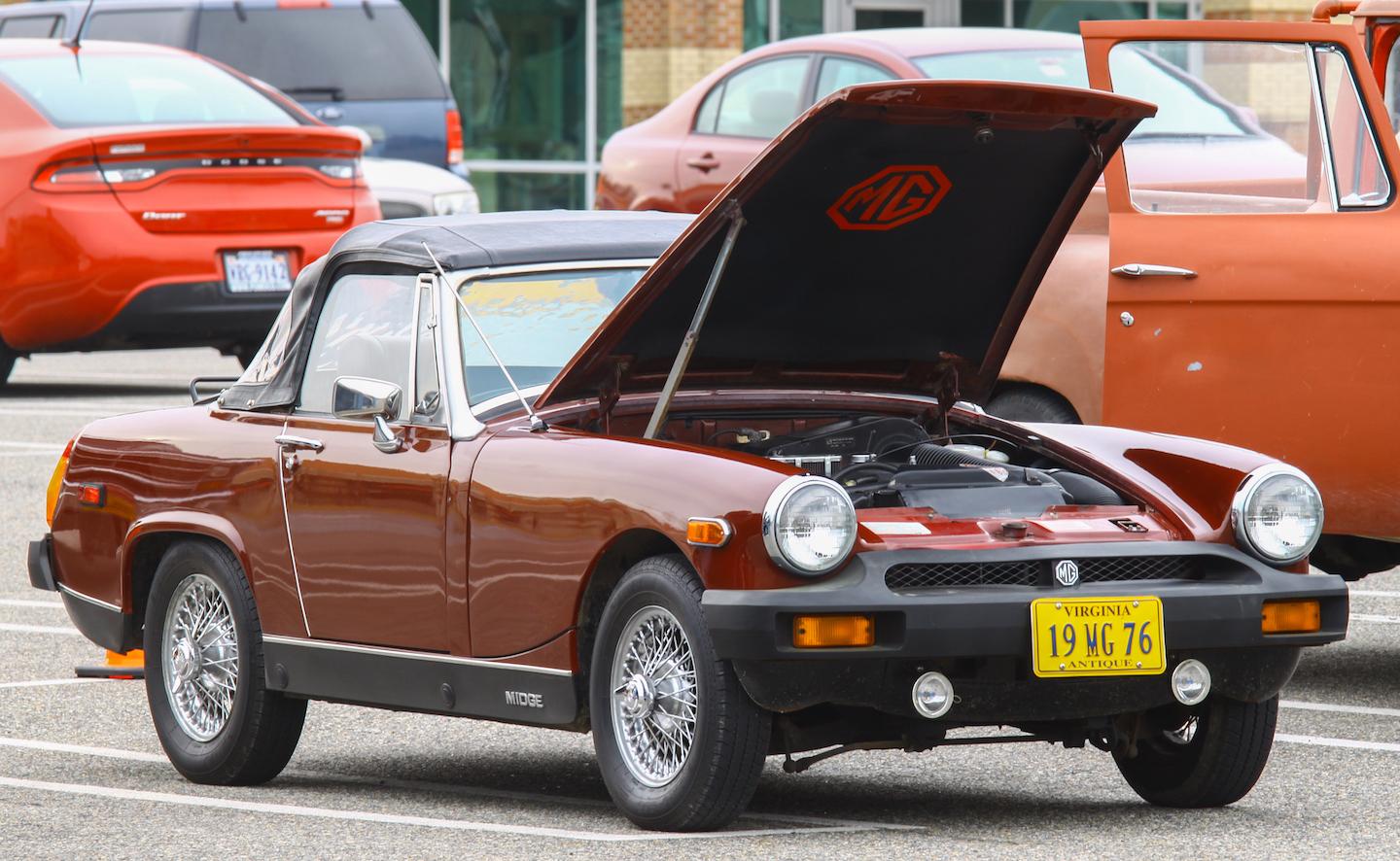 MG Midget Big Bumper