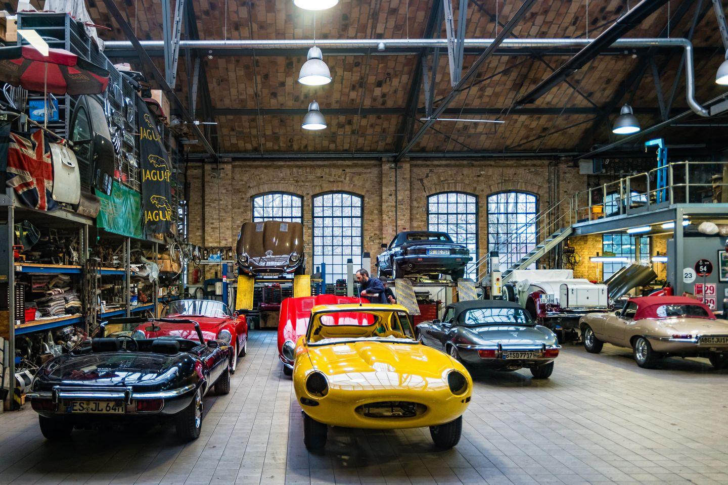 jaguar garage