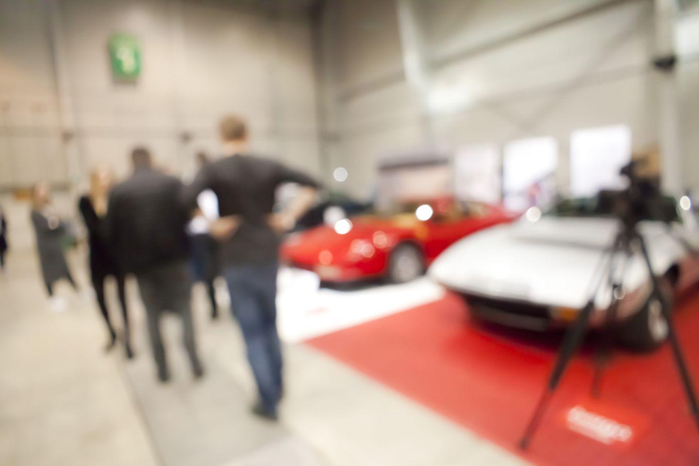 Blurry Car Auction