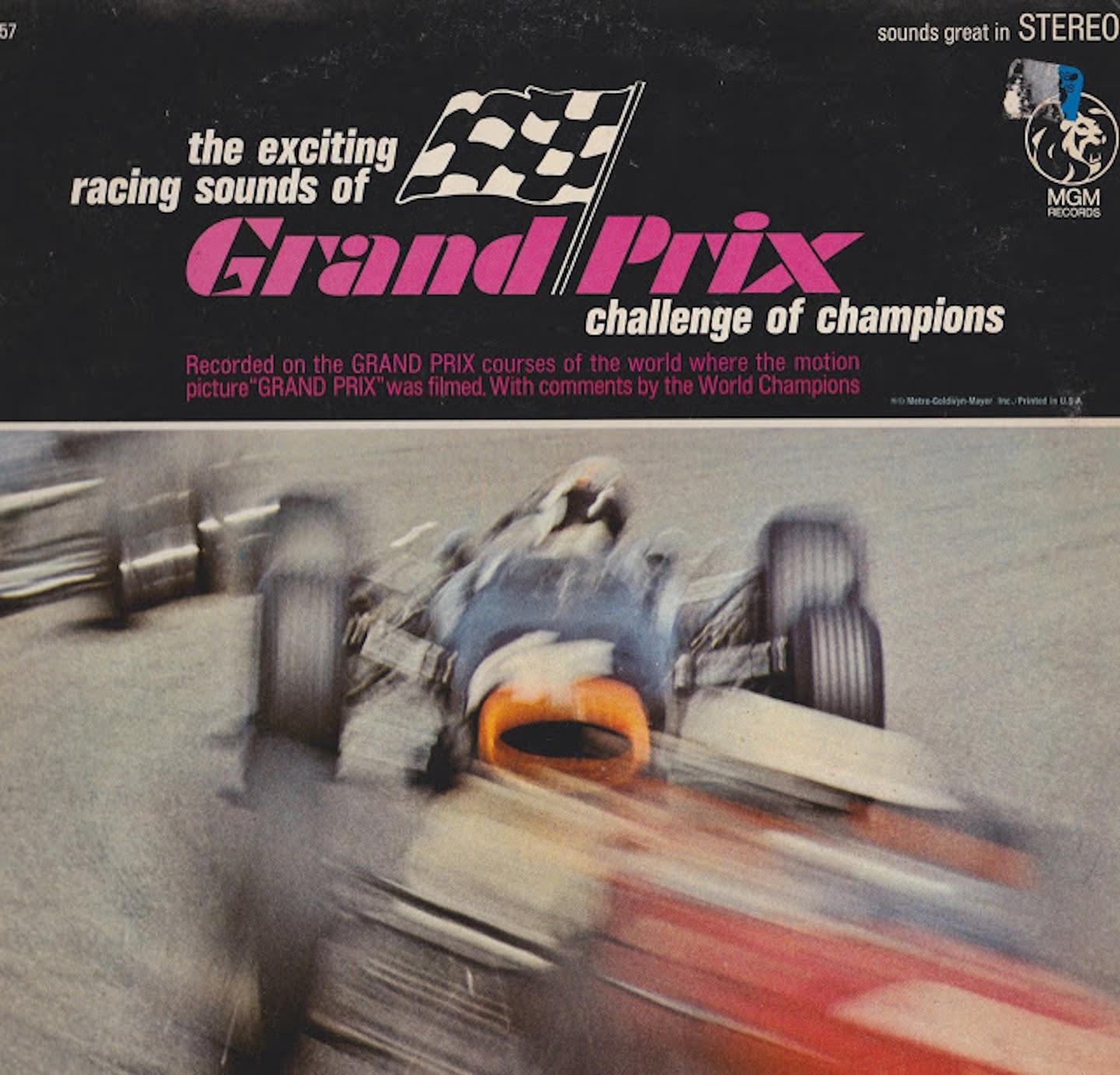 Grand Prix, John Frankenheimer, Gurney-Weslake, BRM H16, BRM V16, Honda V12, Coventry-Climax, Spa Francorchamps, Soundtrack, 1966 